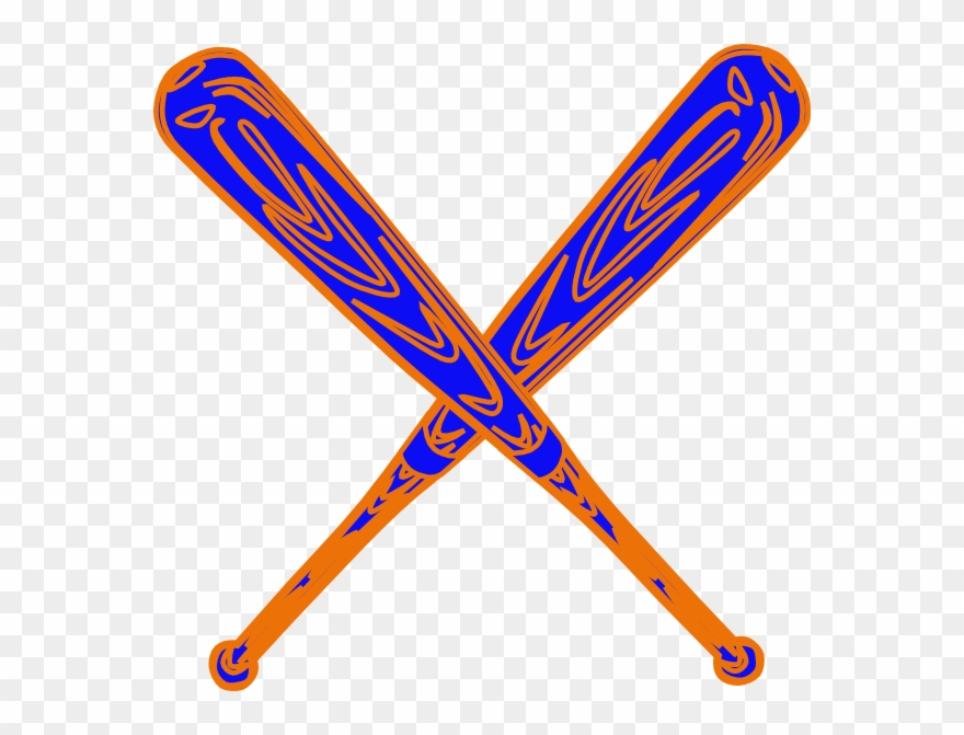 How To Set Use Crossed Bats Svg Vector Clipart