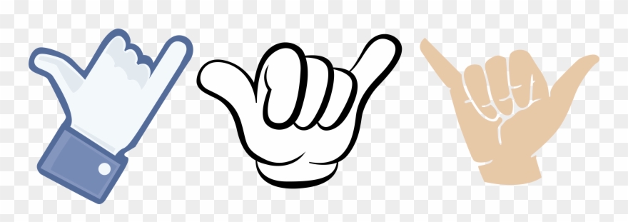 Facebook Clip Art Hand Expression Transprent Png - Facebook Transparent Png