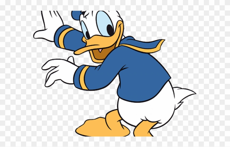 Donald Duck Clipart Cross Arm - Donald Duck - Png Download