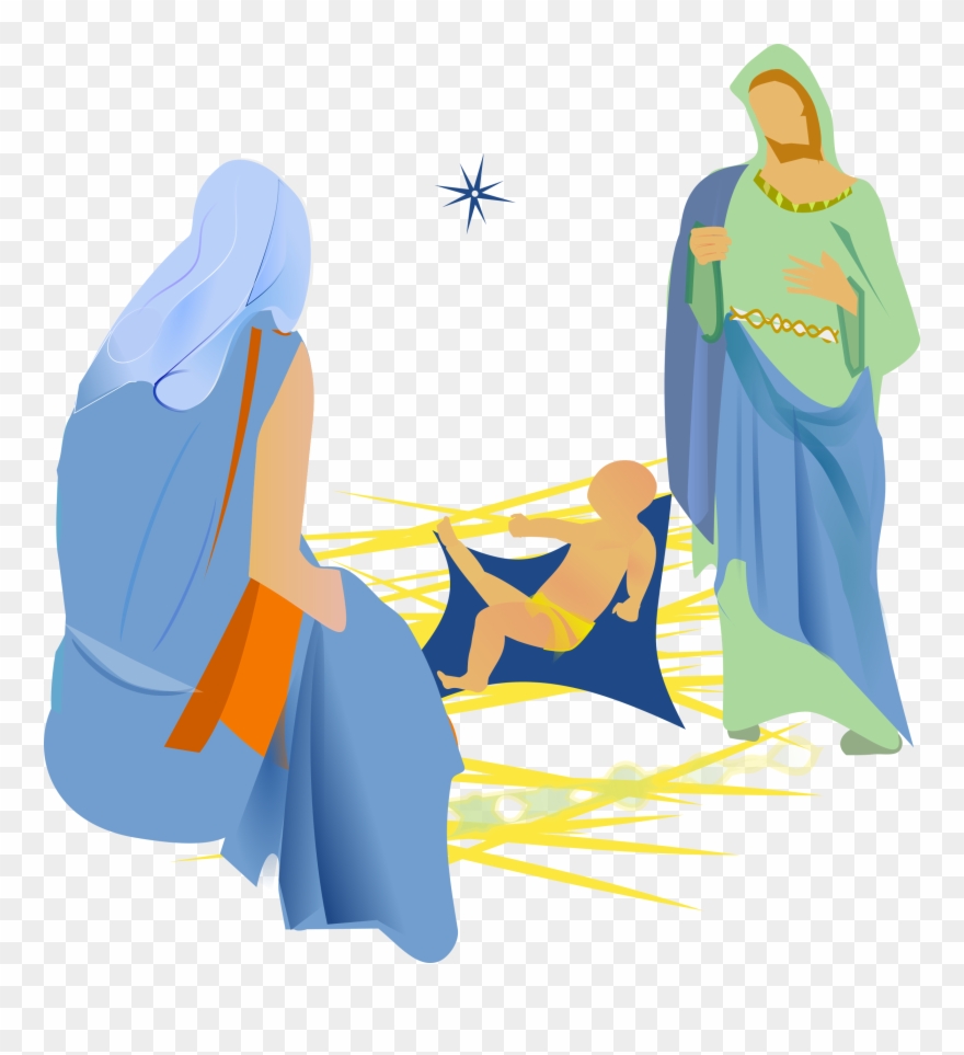 Big Image - Nativity Png Clipart