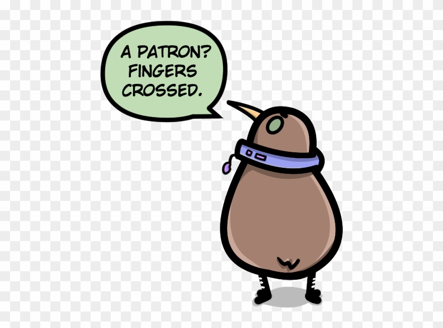 Kip Patron - Cartoon Clipart