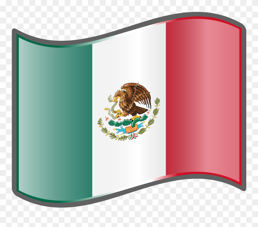 Open - Mexico Flag Clipart