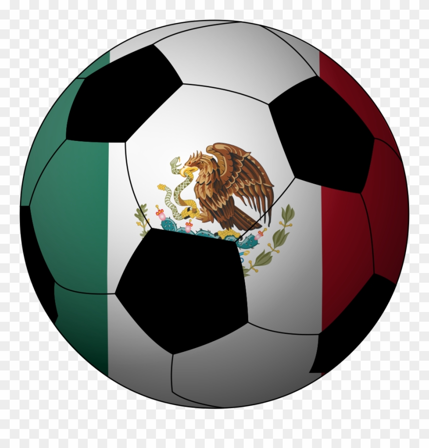México Png Soccer Ball - Mexico Vs Corea Sabado 23 Junio Clipart