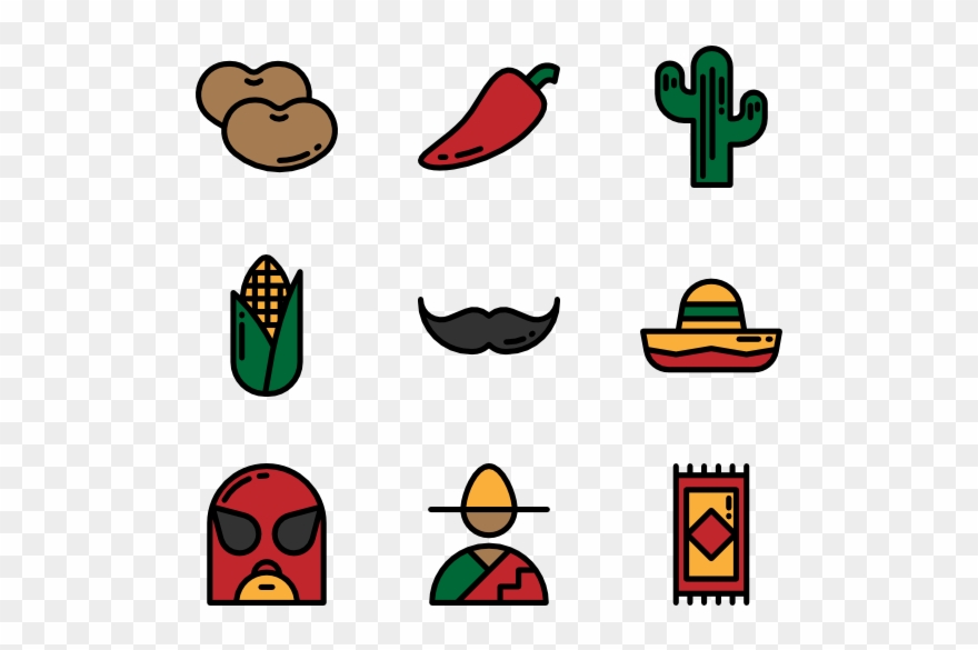 Mexican Party Vector Free Download Clipart