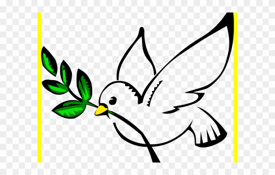 Peace Dove Clipart Rest In Peace - Olive Branch Petition Drawing - Png Download