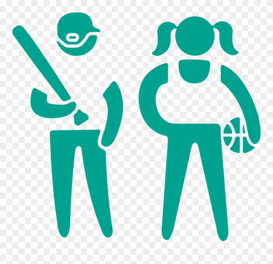 Youth & Adult Sports - Youth Sports Icon Clipart