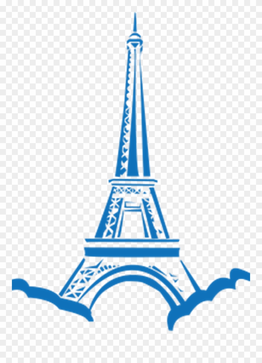 Where Is The Student Trip Going Destination - Eiffel Tower Clip Art - Png Download
