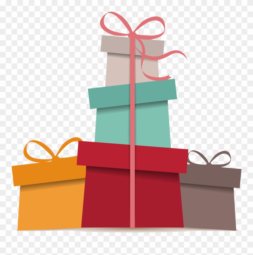 Christmas Presents Vector Clipart