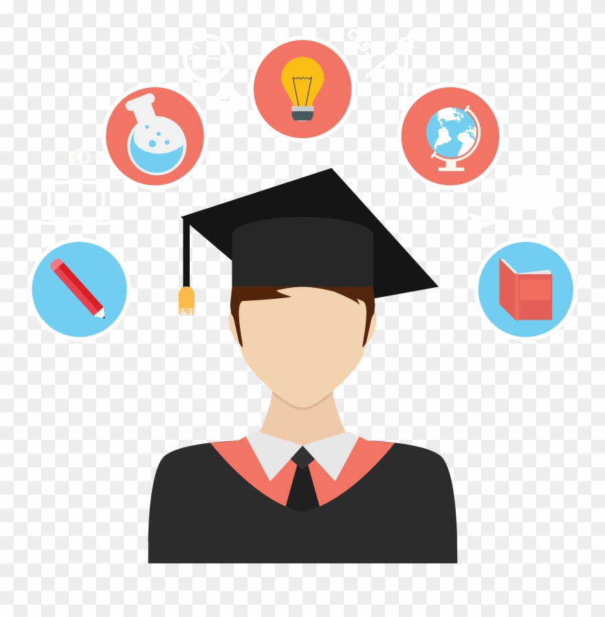 College Student College Student Vector Png Clipart 479242 Pinclipart