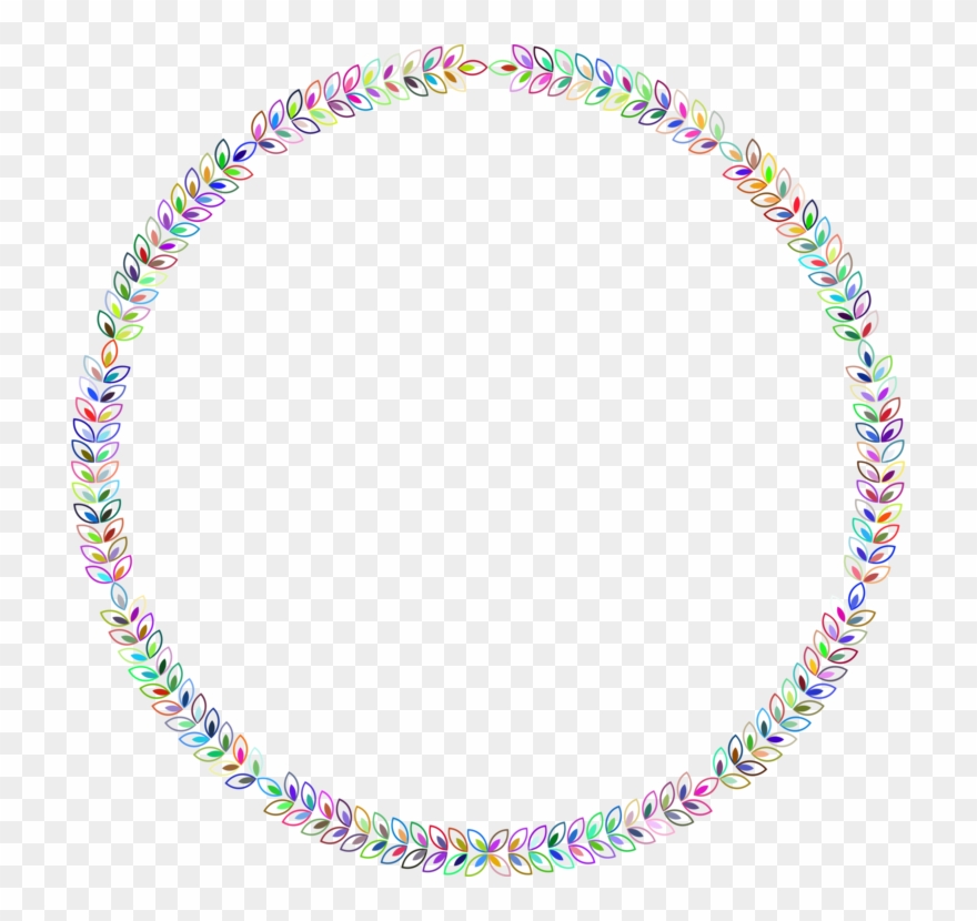 Painting Tulip Cadres Ronds - Circle Clipart