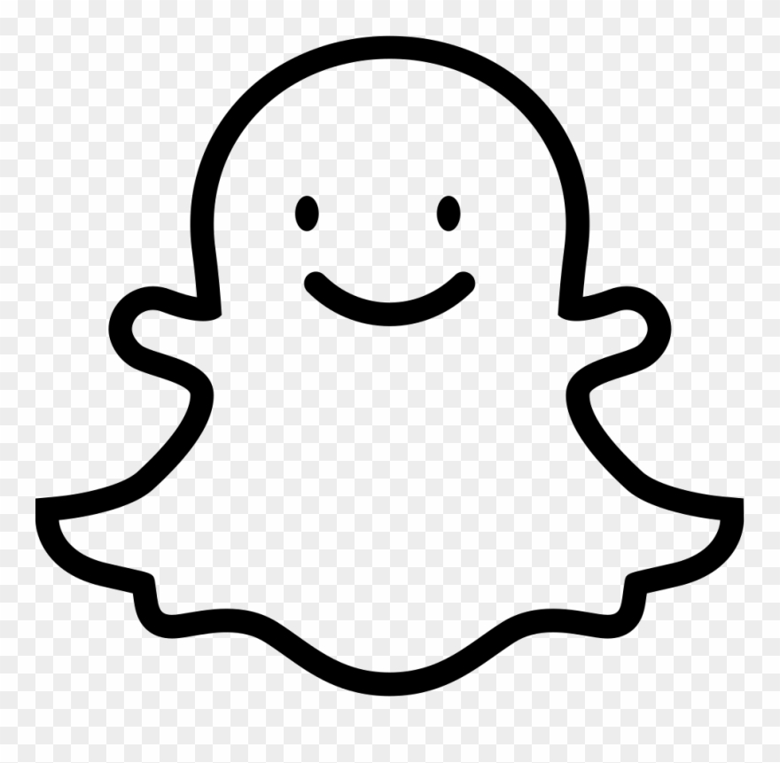 Snapchat Clipart Clipartlook - Snapchat Png Transparent Png
