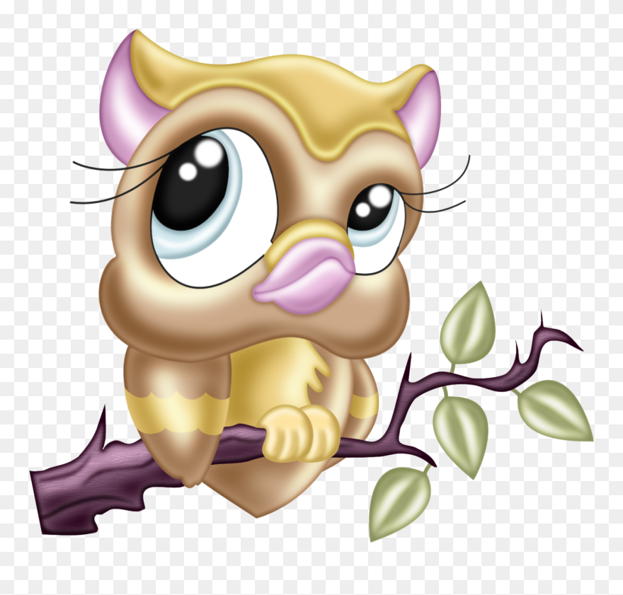 Owl * - Clipart Printemps Animaux - Png Download