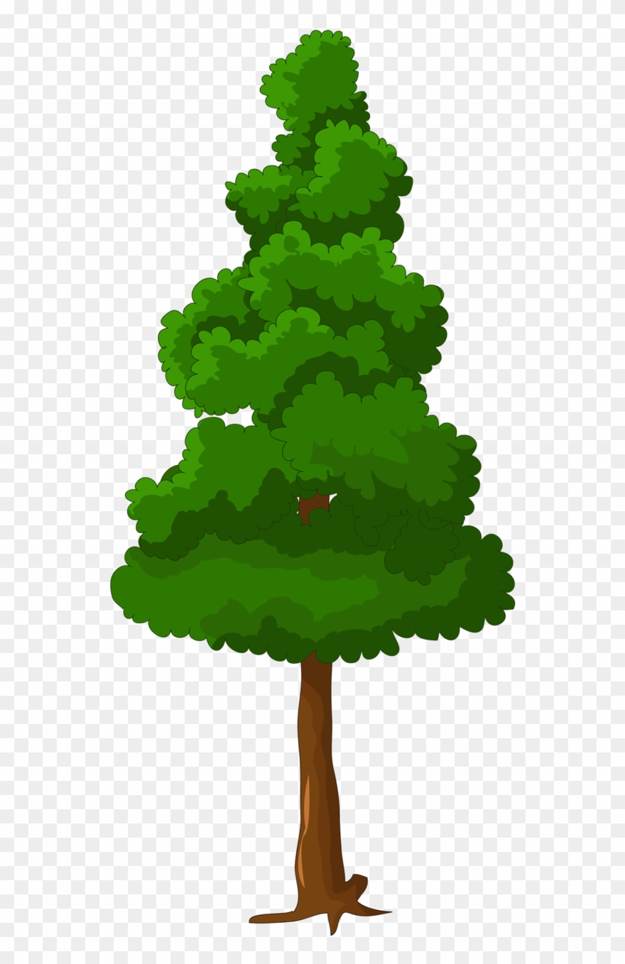 Foto Avtor Soloveika Na Yandeks Forest Trees Cartoon Png Clipart 479925 Pinclipart
