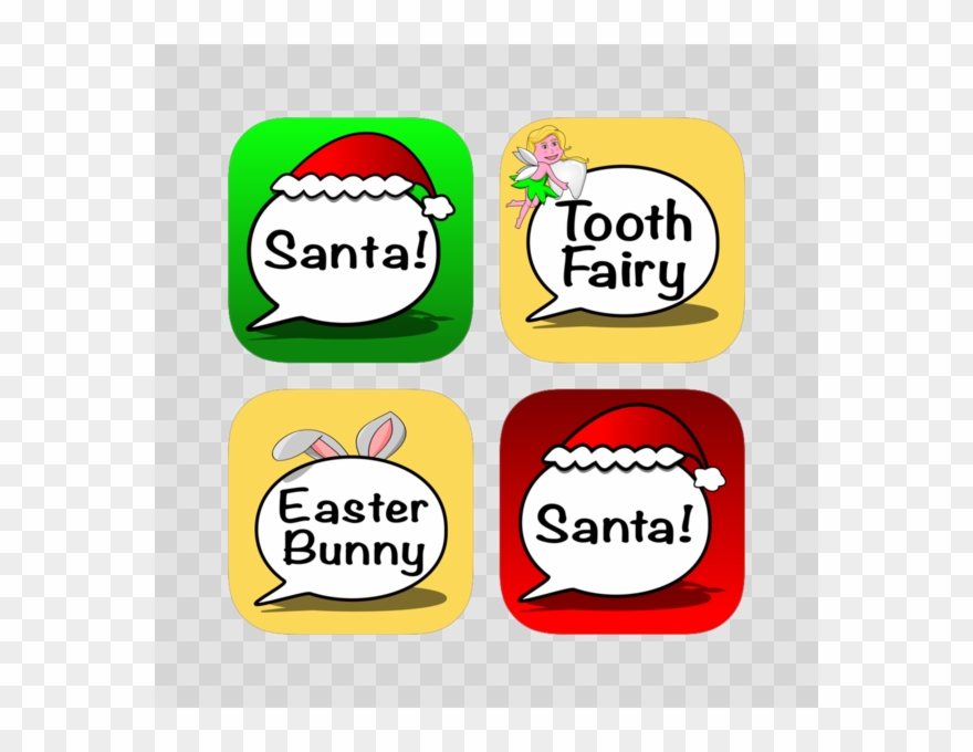 Calls From Santa & Calls & Texts To Santa, Tooth Fairy - Tooth Fairy Clipart