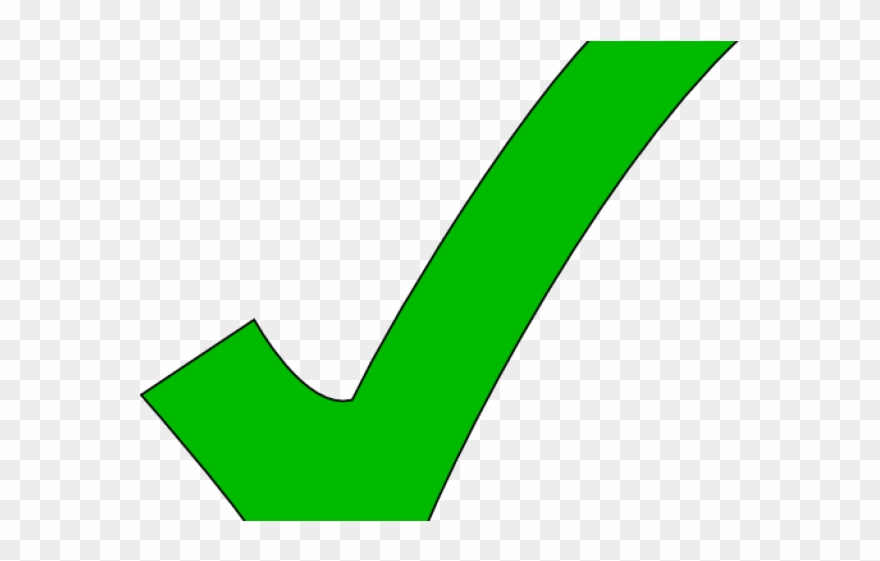 Green Tick Clipart