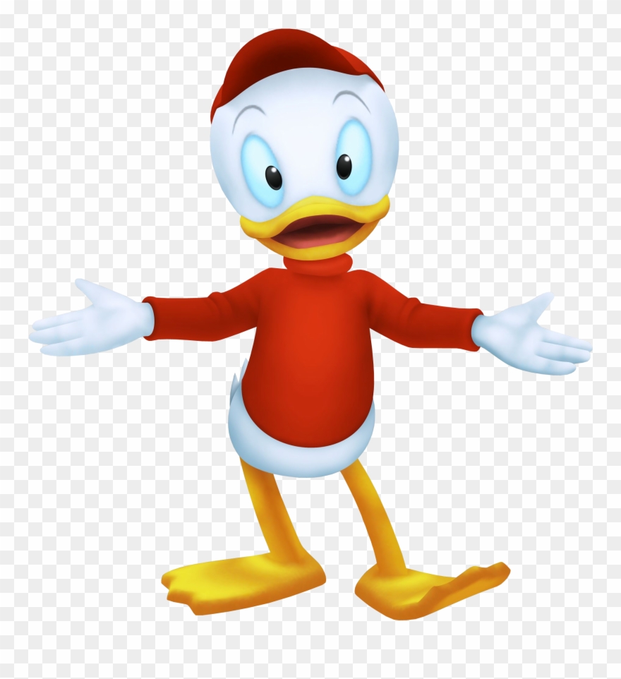 Huey, Dewey, And Louie - Huey Dewey And Louie Kingdom Hearts Clipart