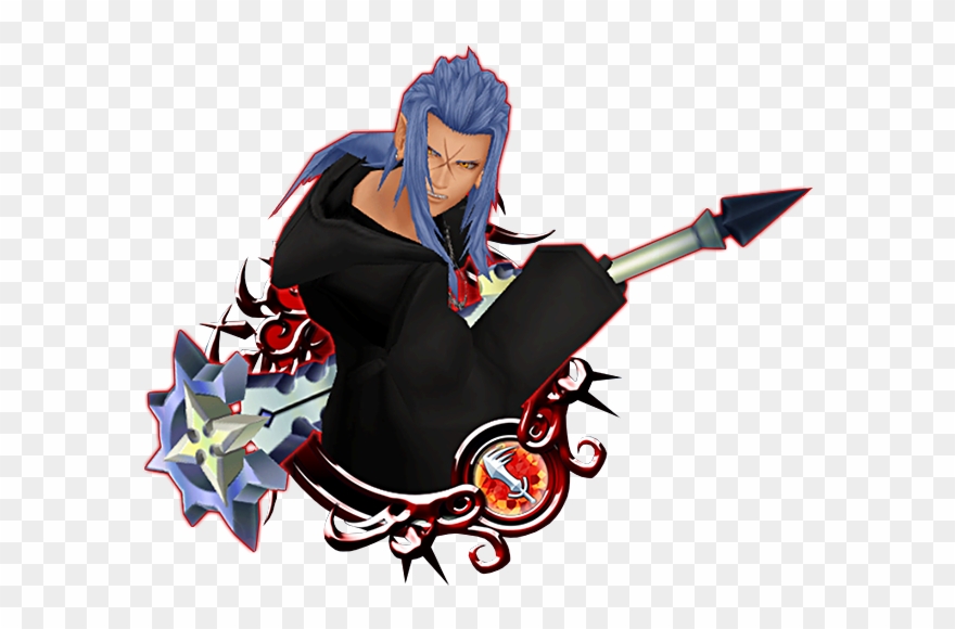 Saïx B - Kingdom Hearts Saix Clipart