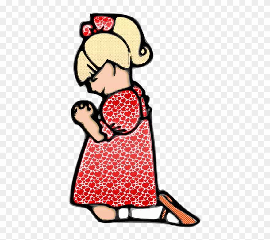 Child,girl,joy Child,childish,little Ones,little Girl,pray - Personalized Hearts Design Iphone 4 / 4s / 5 Cell Phone Clipart