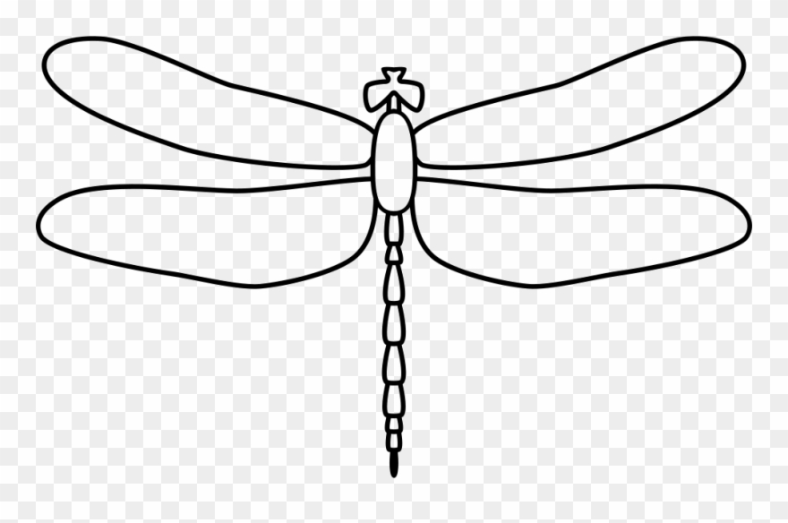 Clip Art Transparent Collection Of Free Dragonfly Svg - Icon - Png Download