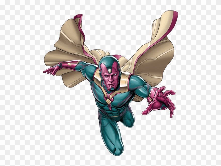 Marvel - Marvel Vision Clipart - Png Download