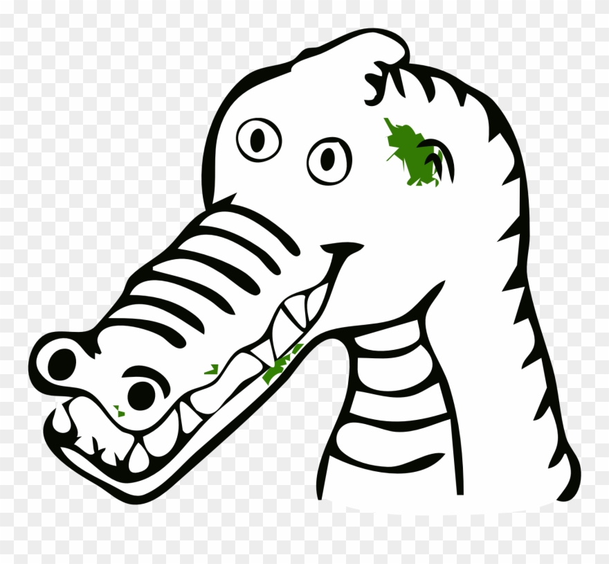 Clipart Info - Animated Crocodiles - Png Download