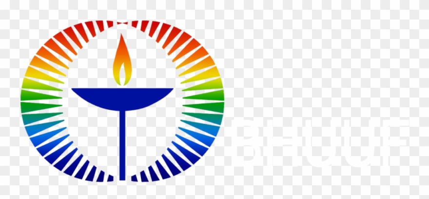 Rainbow Chalice Logo With Bhuuf - Unitarian Universalist Chalice Clipart