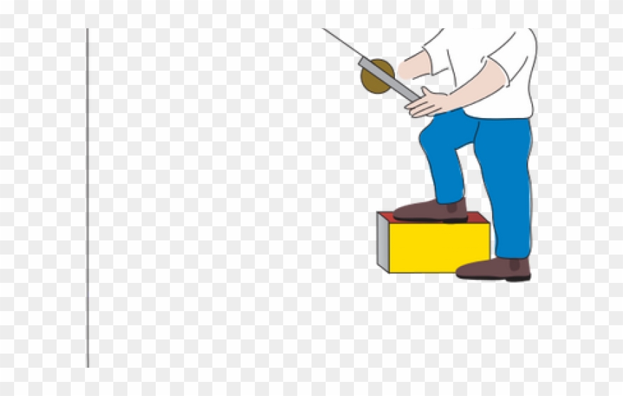Fishing Clipart Old Man - Drawing - Png Download