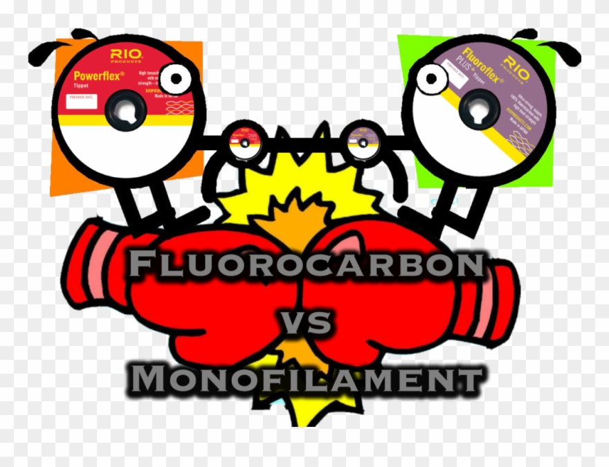 Fluorocarbon Vs Monofilament Leaders/tippet - Rio Powerflex Copolymer Tippet Clipart