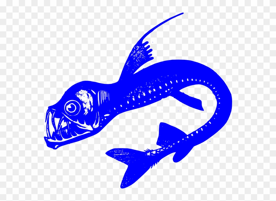 Clip Art Viper Fish - Png Download