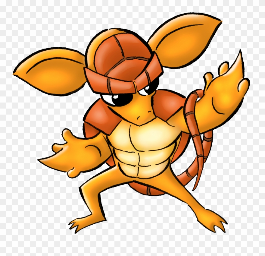 Anglerfish Drawing Watercolor - Armadillos Cartoon Clipart