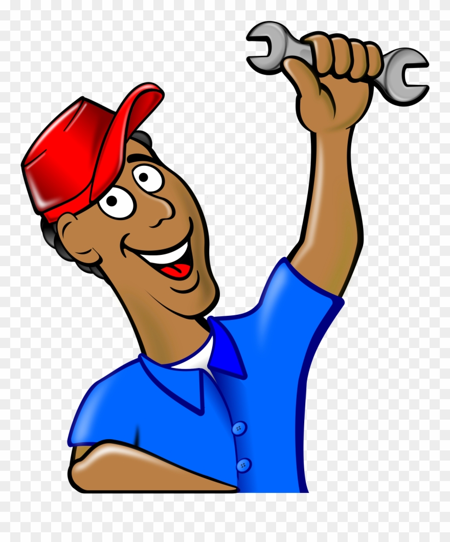 Svg Royalty Free Stock African Big Image Png - Mechanic Pictures Clip Art Transparent Png