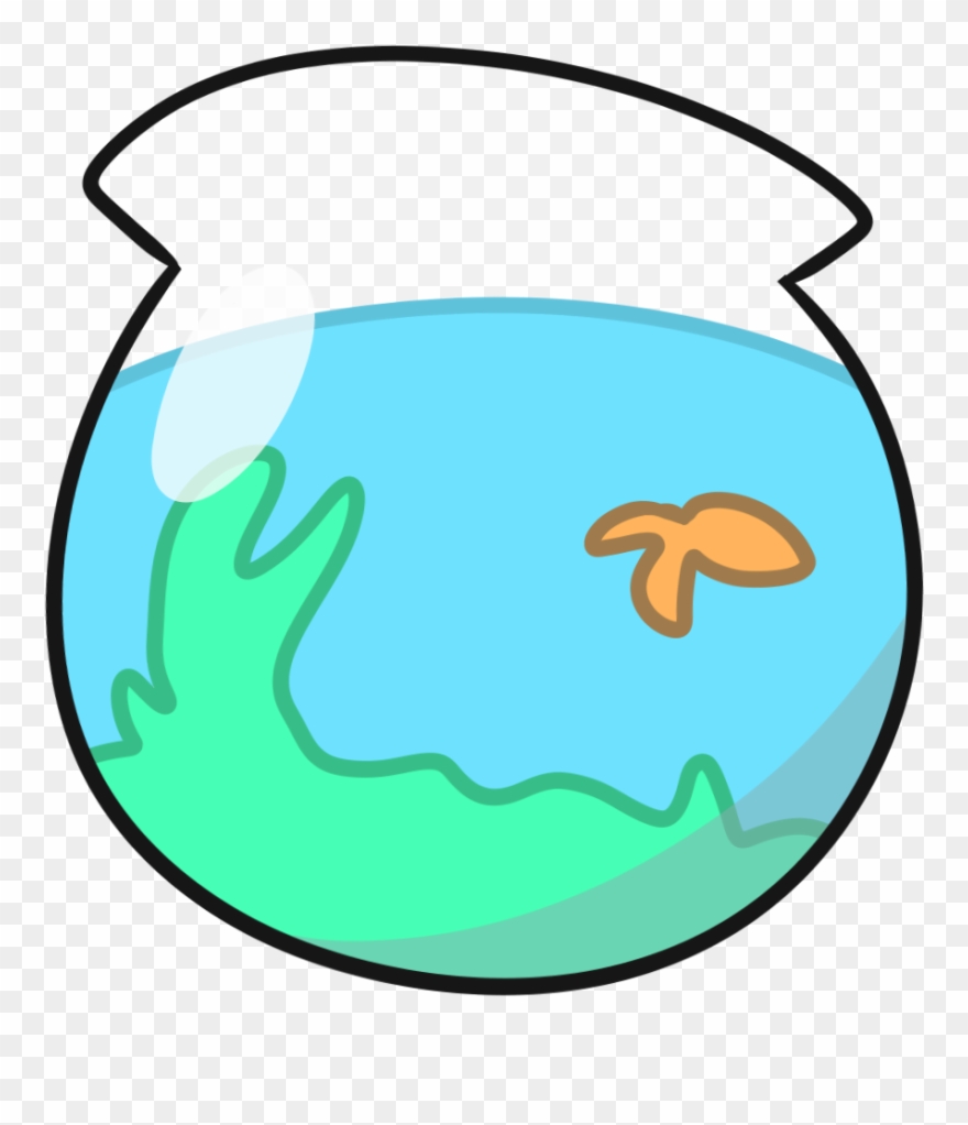 Fishbowl Clipart Transparent - Bfdi Fish Bowl - Png Download