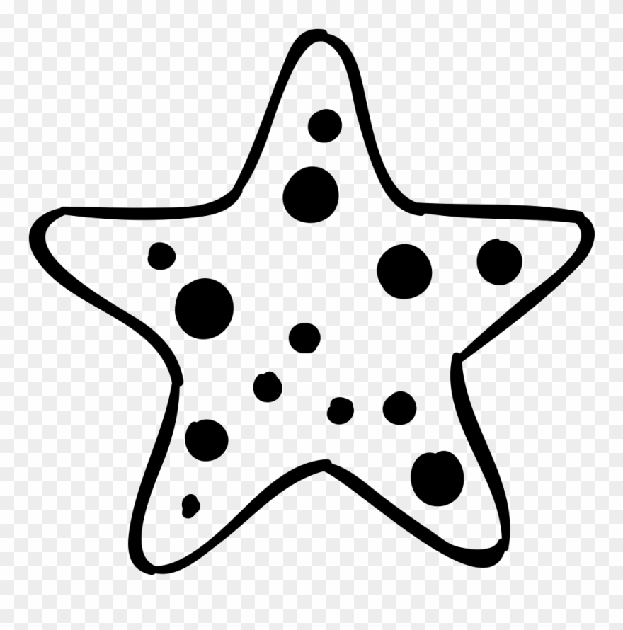 Starfish Clipart Normal - Clip Art - Png Download