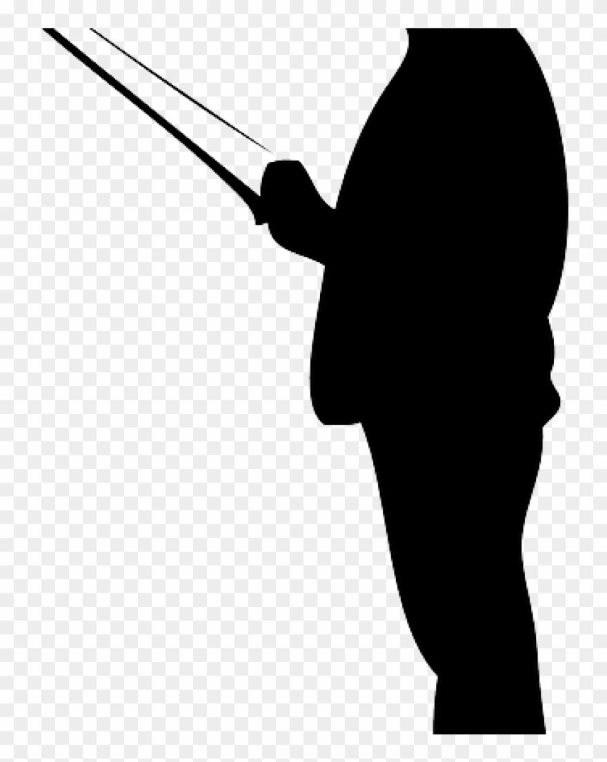 Fisherman Silhouette Fisherman Silhouette Fishing Rod - Clip Art - Png Download