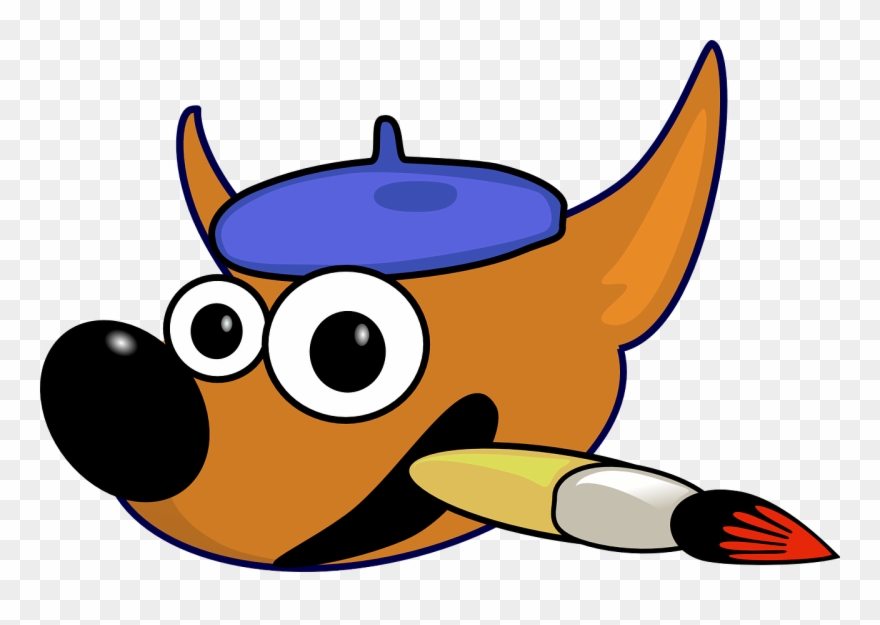 Gimp Clipart Download - Animal Art Clipart - Png Download