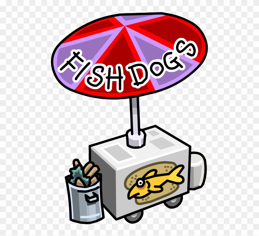 Dead Clipart Stinky Fish - Dog - Png Download