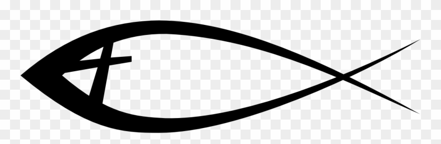 Score 58% - Christian Fish Symbol Png Clipart