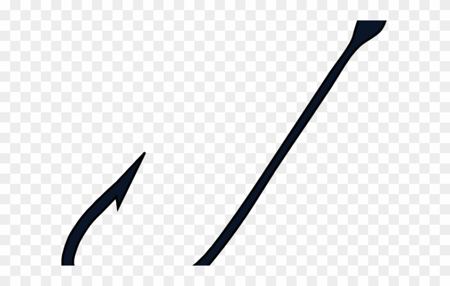Hook Clipart Fish Hook - Clip Art - Png Download