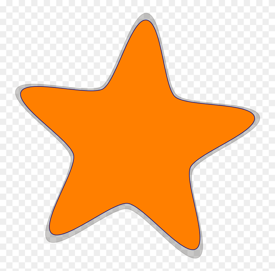 Clker Free Vector Images / Pixabay - Pink Star Clipart Free - Png Download