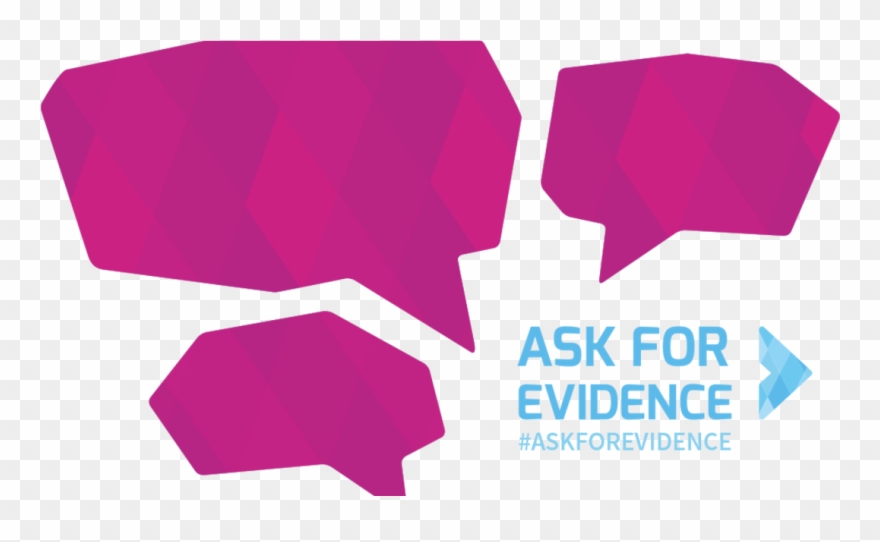 Ask For Evidence Updated - Teacher Clipart