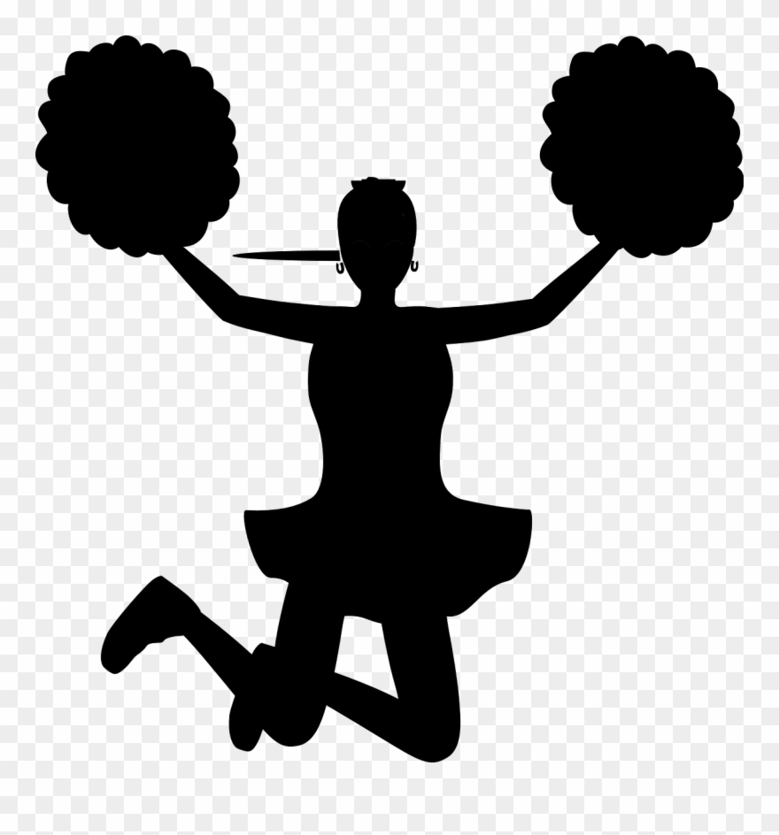 Cheerleader - Cheerleader Clip Art Transparent - Png Download
