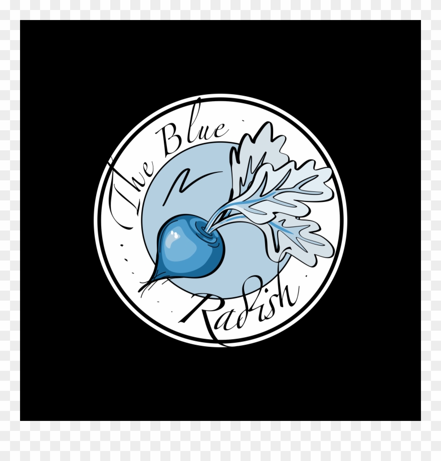 The Blue Radish - Radish Clipart