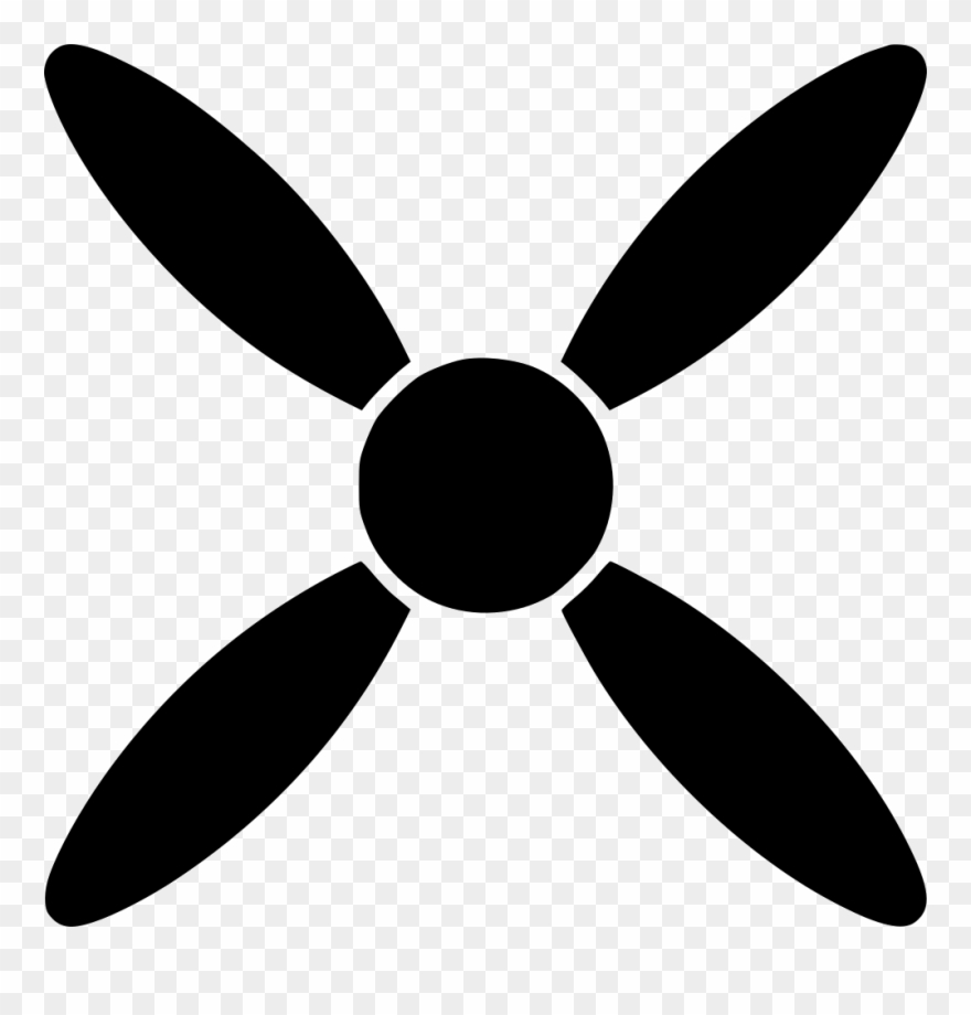 Banner Royalty Free Library Aircraft Svg Png Icon - Propeller Vector Free Download Clipart