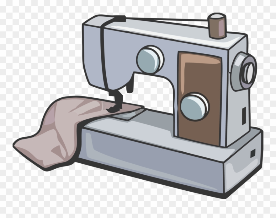 Singer Sewing Machines Clipart - Cartoon Sewing Machine Png Transparent Png