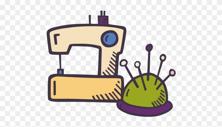 Sewing And Felting Classes Available At Straightcurves Art Clipart