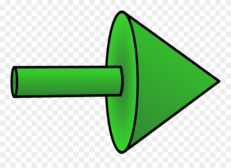 Arrow Three-dimensional Space 3d Computer Graphics - 3d Arrow Svg Clipart