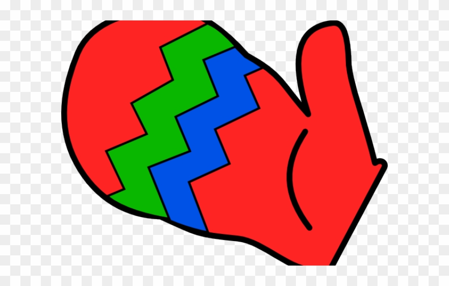 Coat Clipart Mitten - Mitten Clip Art - Png Download