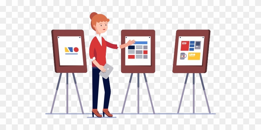 Easel Clipart Art Exhibit - Free Exhibition Illust - Png Download