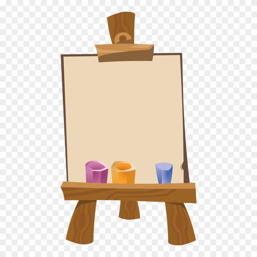 Art Easel Png - Art Easel Clip Art Transparent Png