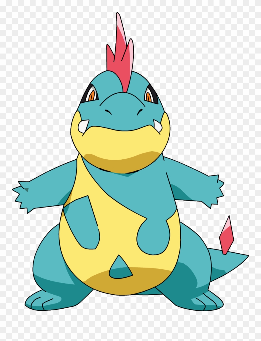 Anime Clipart Pokemon - Pokemon Croconaw - Png Download